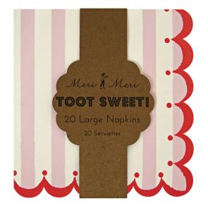 Toot Sweet Pink Napkins