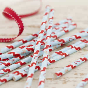 Paper Straws - Christmas