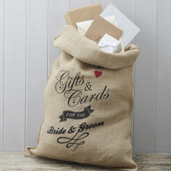 Vintage Affair - Hessian Gifts & Cards Sack