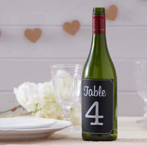 A Vintage Affair - Table Numbe Bottle Stickes