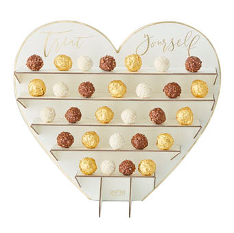 Gold Wedding - Treat Yourself Chocolate Treat Stand