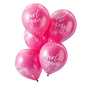 Good Vibes - Pink Girl Gang Balloons