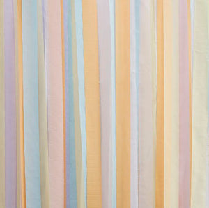 Pastel Streamer Party Backdrop