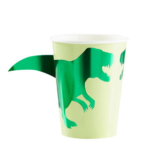 Roarsome - Paper Cups - Dinosaur - Foiled