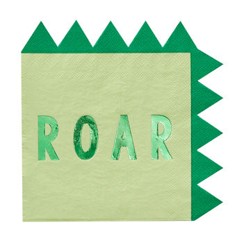 Roarsome - Paper Napkins - Foiled