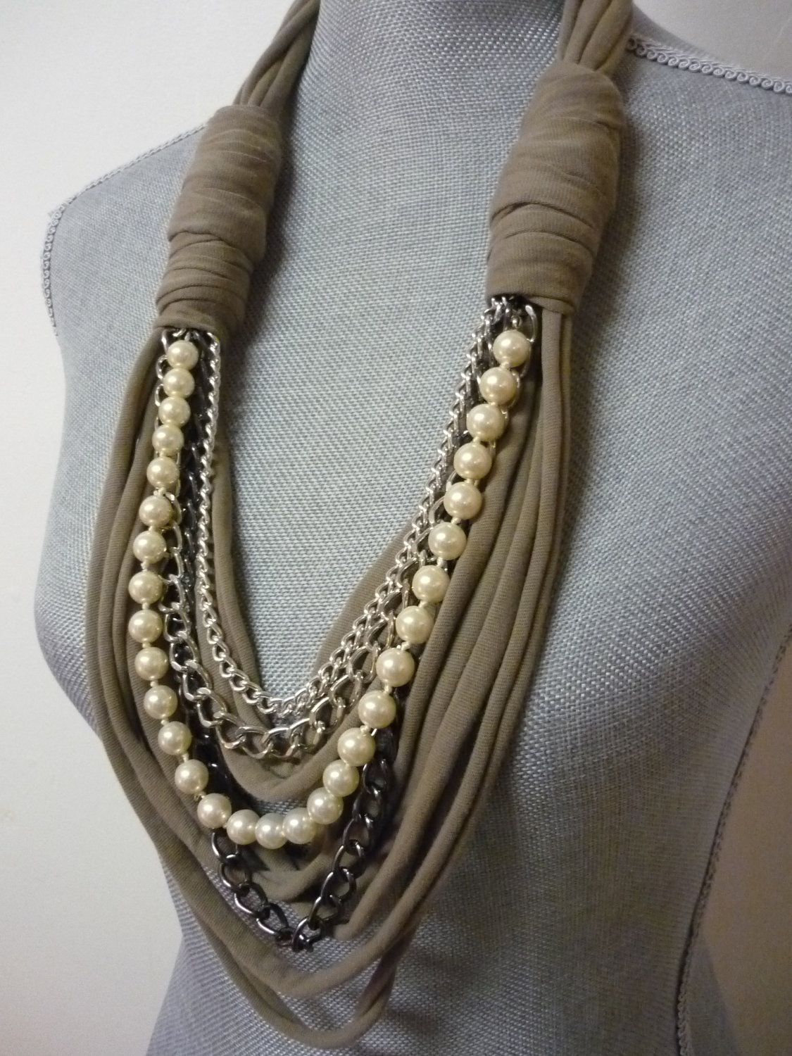 Chunky Chain Scarves