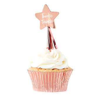 Twinkle Twinkle - Twinkle Twinkle Star Cupcake Toppers